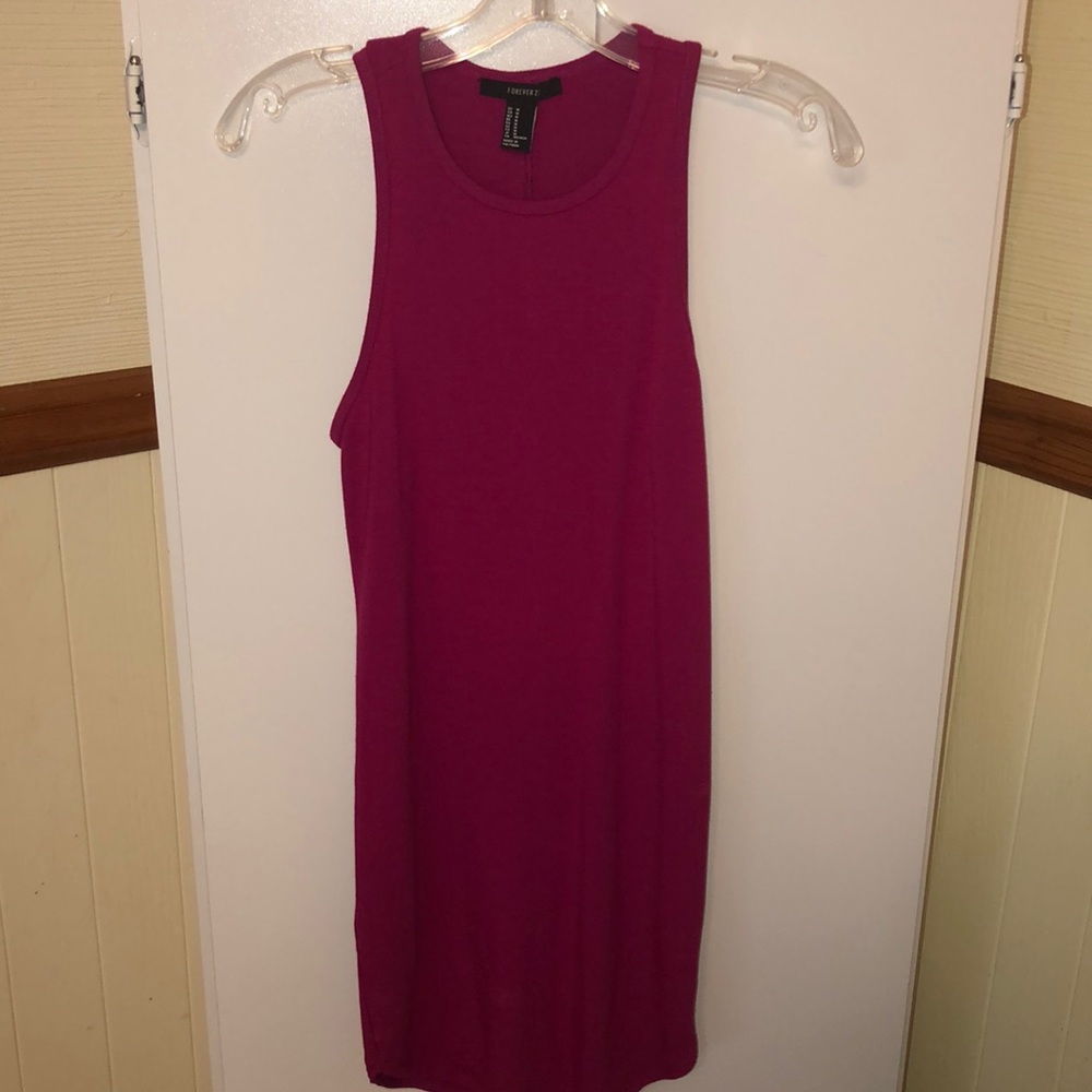 Long soft tight dress
